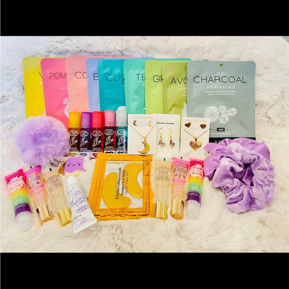 (30) Large Sample Beauty and Hair - Rainbow